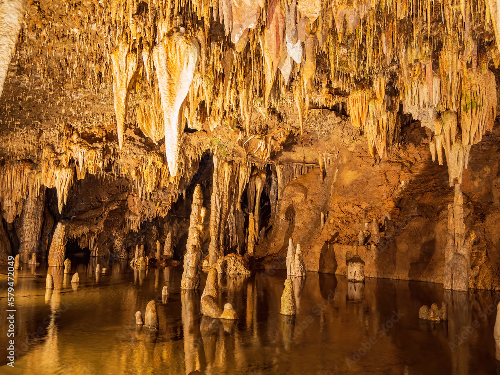 Interior view of the Meramec Caverns