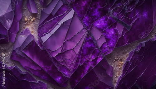 Wallpaper Mural amethyst purple, texture. generative ai Torontodigital.ca