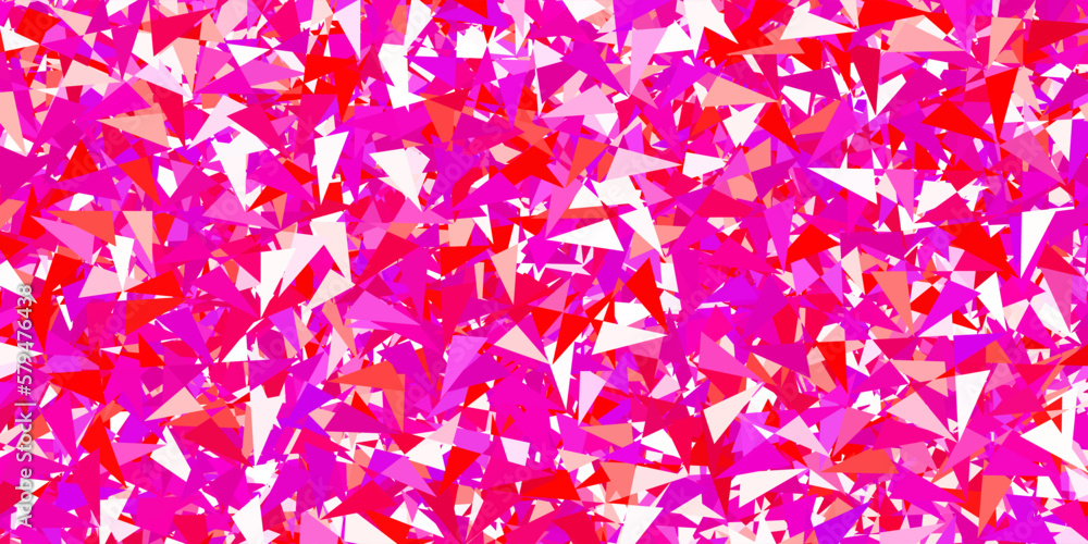 Light blue, red vector background with polygonal forms. Light blue, red vector background with polygonal forms.