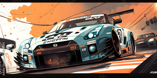 Nissan GTR Racing photo