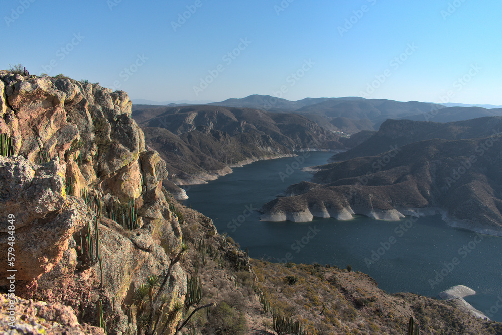 View of the watchman's viewpoint in Mexico