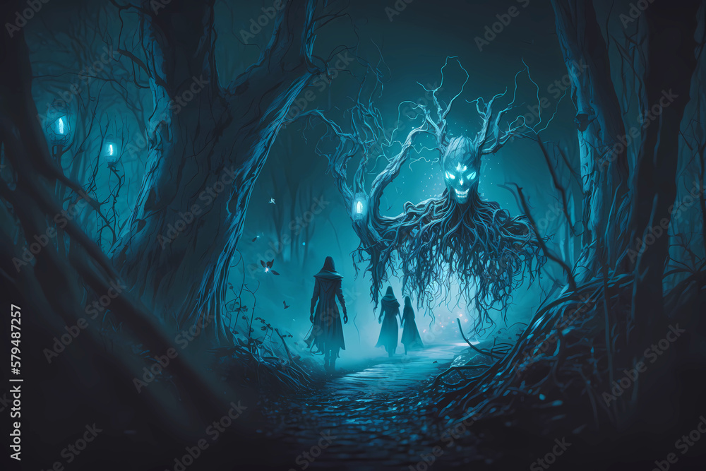 Ghosts in the Dark Forest, Generative AI