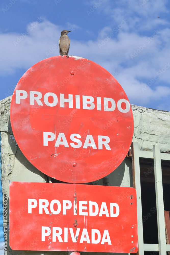 Obraz premium do not enter