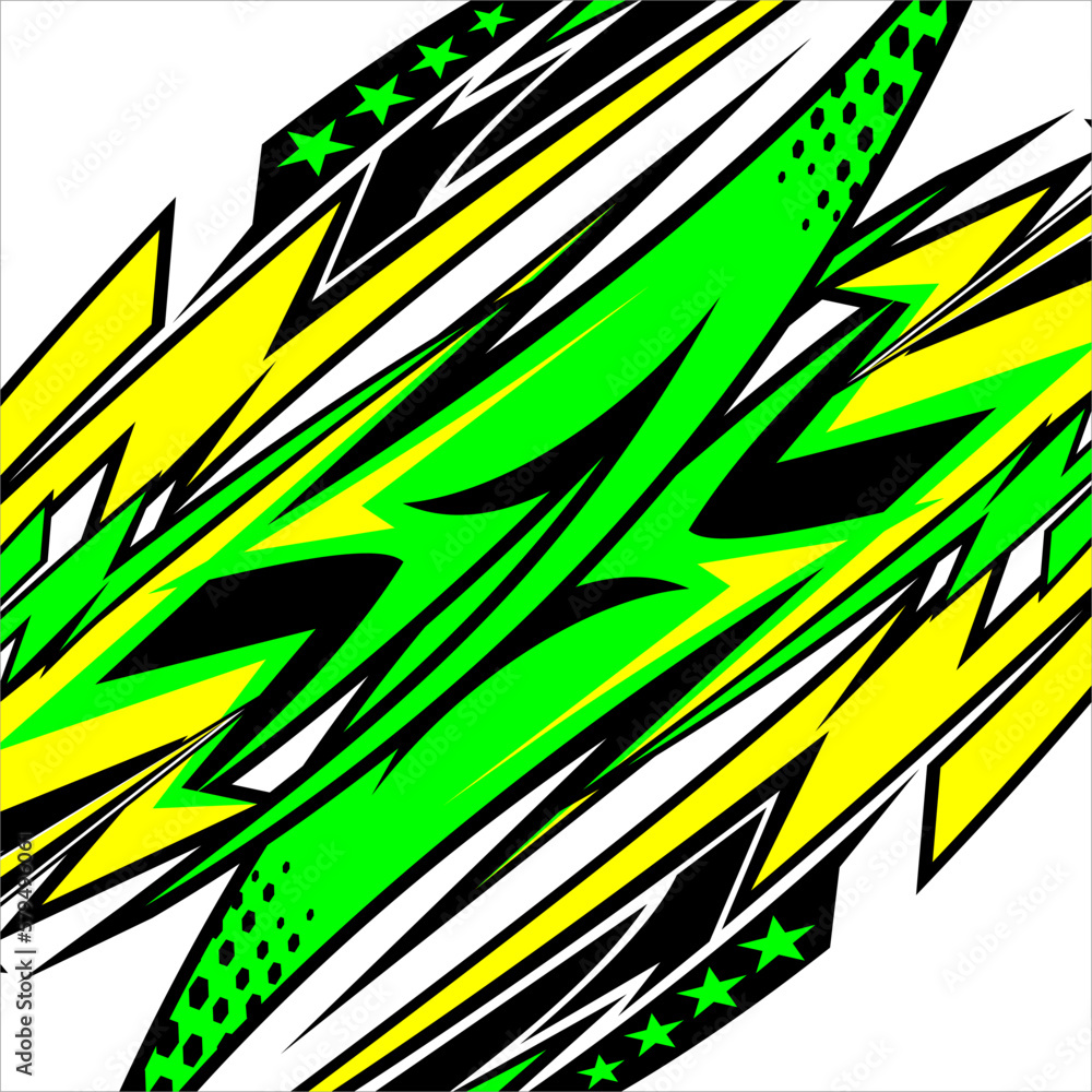 design vector racing background with a unique stripe pattern with a blend of bright colors like yellow, green and star effects, perfect for your racing design design vector racing background with a unique stripe pattern with a blend of bright colors like yellow, green and star effects, perfect for your racing design