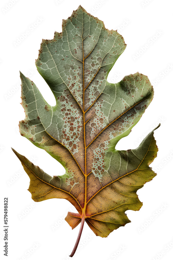 Fototapeta premium isolated green fig leaves, summer, mission figs, illustration, transparent background, png, horizontal, vertical, floral, generative ai