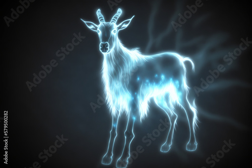 goat, animal, vector, reindeer, illustration, silhouette, mammal, antler, nature, wild, stag, christmas, wildlife, cartoon, horn, antelope, antlers, head, elk, buck, animals, cute, design, horns, art, © Eugene