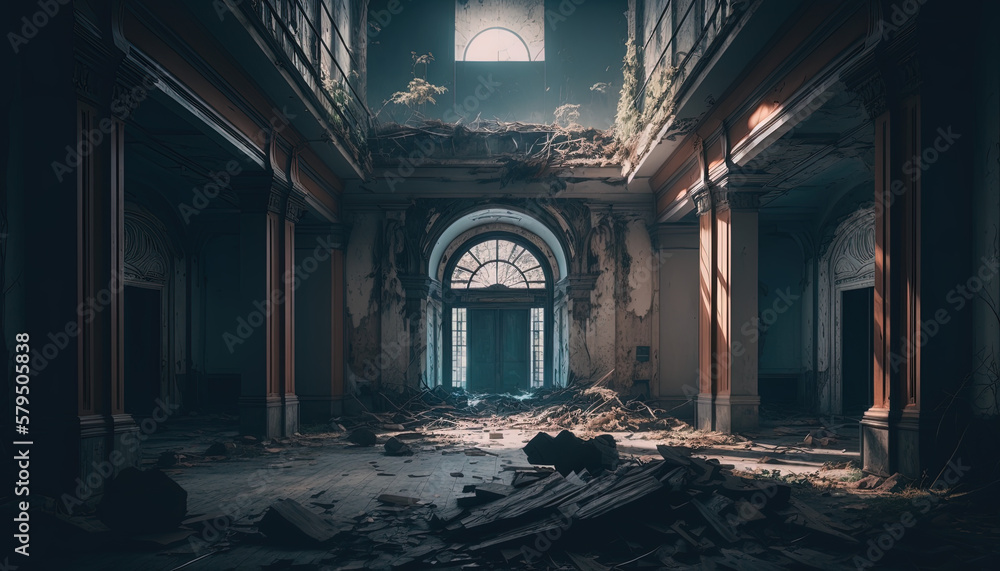Fototapeta premium Grunge Factory Backgrounds