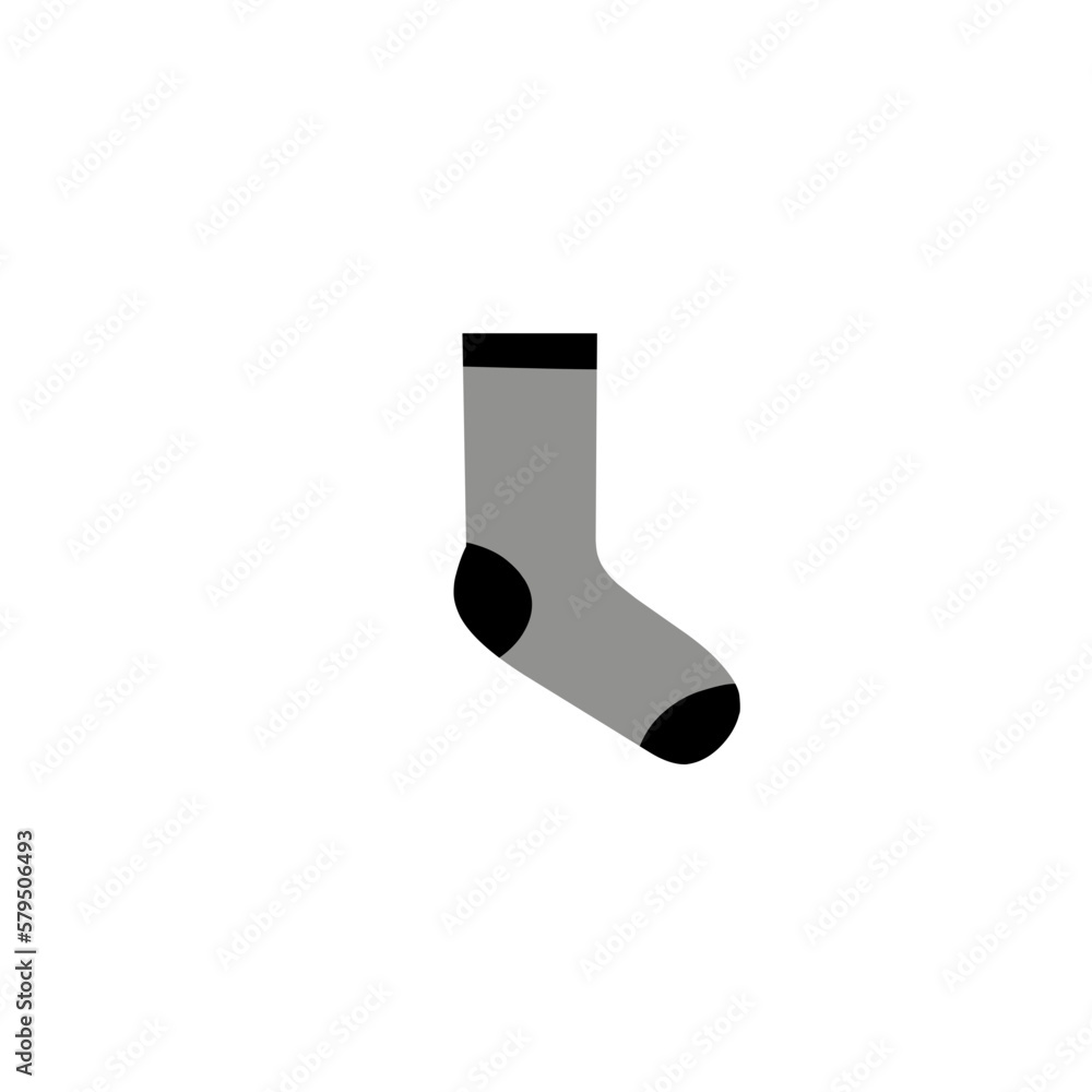 Flat Socks Vector Flat Socks Vector