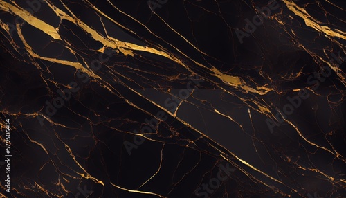 Background mixed black and gold colors. Luxury marble texture. Marble wallpaper. Dark and golden background. generative ai