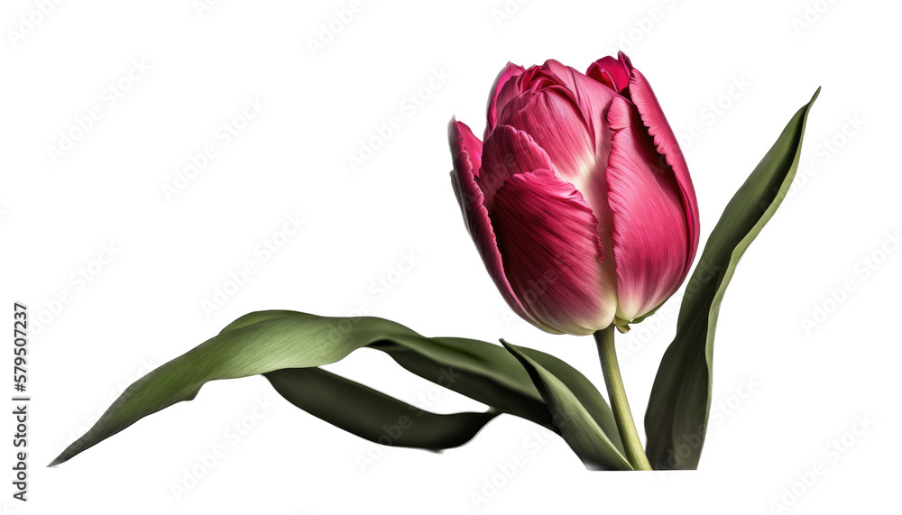 isolated hot pink tulip, summer, spring, flower, illustration, transparent background, png, horizontal, vertical, floral, generative ai isolated hot pink tulip, summer, spring, flower, illustration, transparent background, png, horizontal, vertical, floral, generative ai