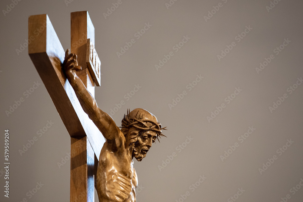 Jezus na krzyżu
 - obrazy, fototapety, plakaty 