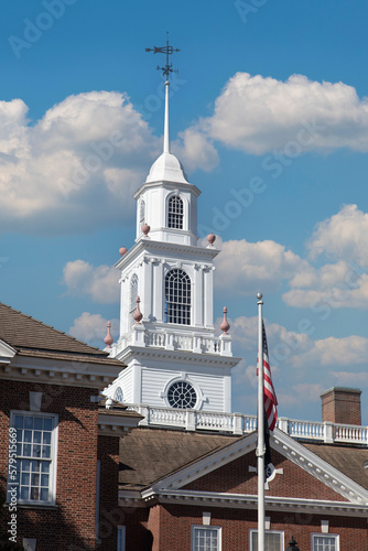 Delaware state capitol building in Dover, Delaware.