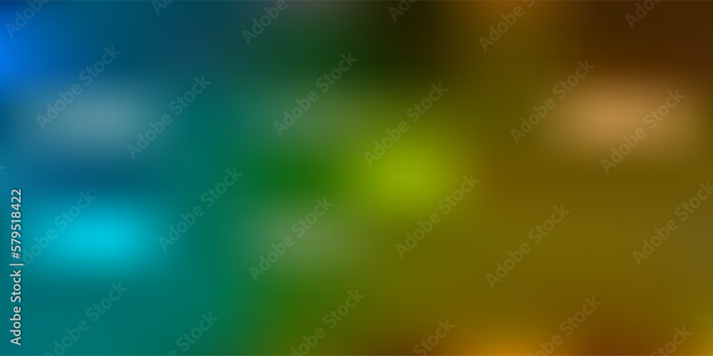 Obraz premium Light blue, yellow vector blur background.