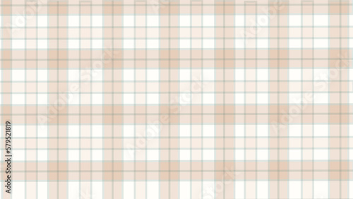 Beige plaid background vector illustration.