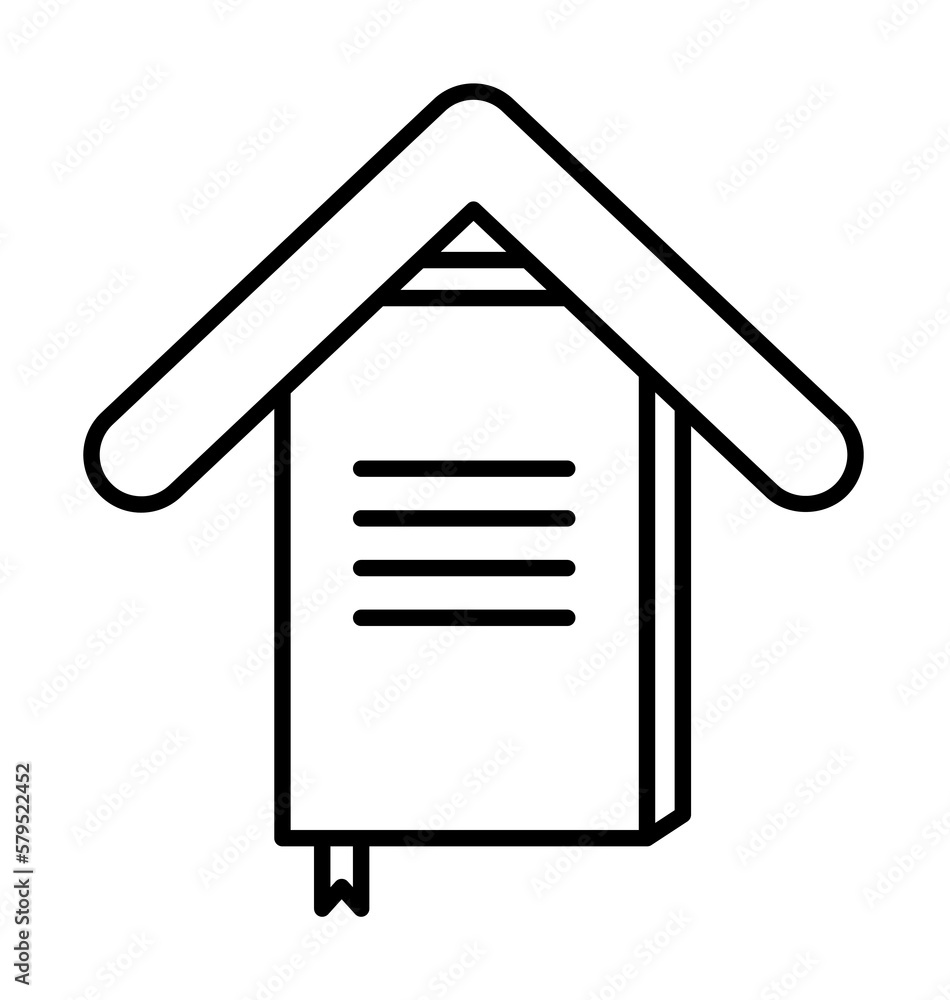 Home schooling, home education icon Home schooling, home education icon