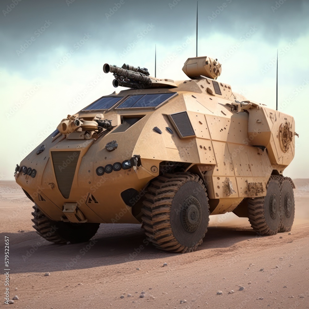 Armored Military Vehicle