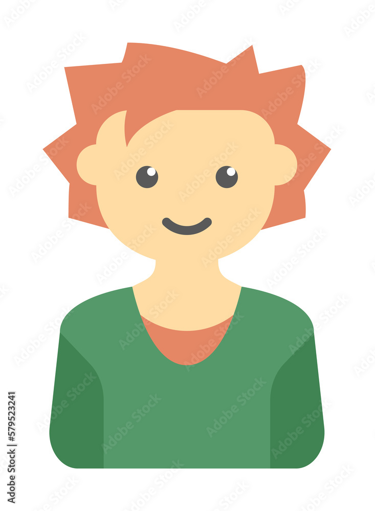 avatar of boy colored icon illustration design art avatar of boy colored icon illustration design art