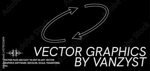 Universal Geometric Shape, Bright Bold Element For Graphic Design