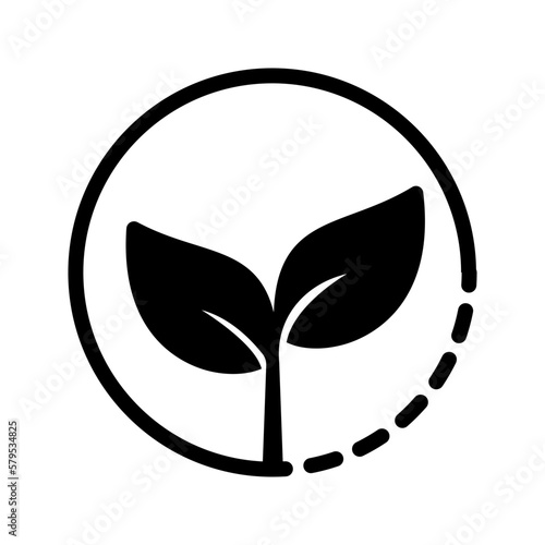 Eco friendly icon. sign for mobile concept and web design. vector illustration