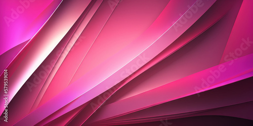 Modern pink background. Generative AI