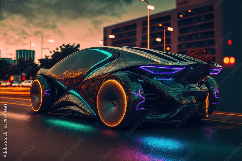 Autonomous driving in the Future of urban car mobility, AI car ...