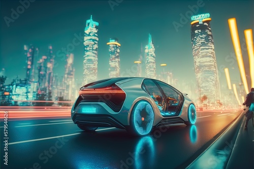 Autonomous driving in the Future of urban car mobility, AI car ...