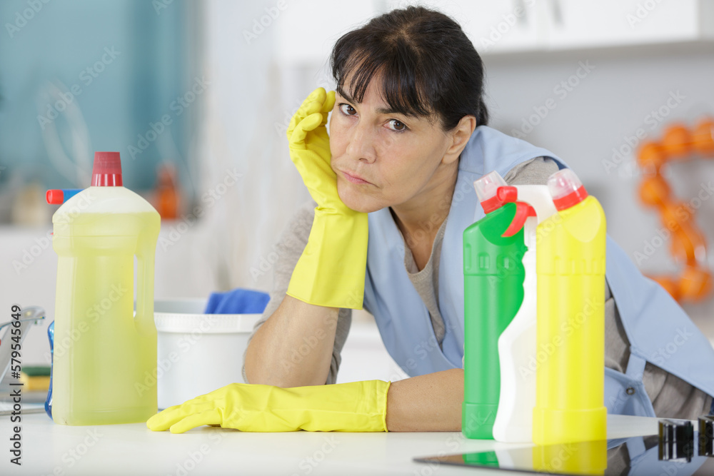a tired adult woman portrait a tired adult woman portrait