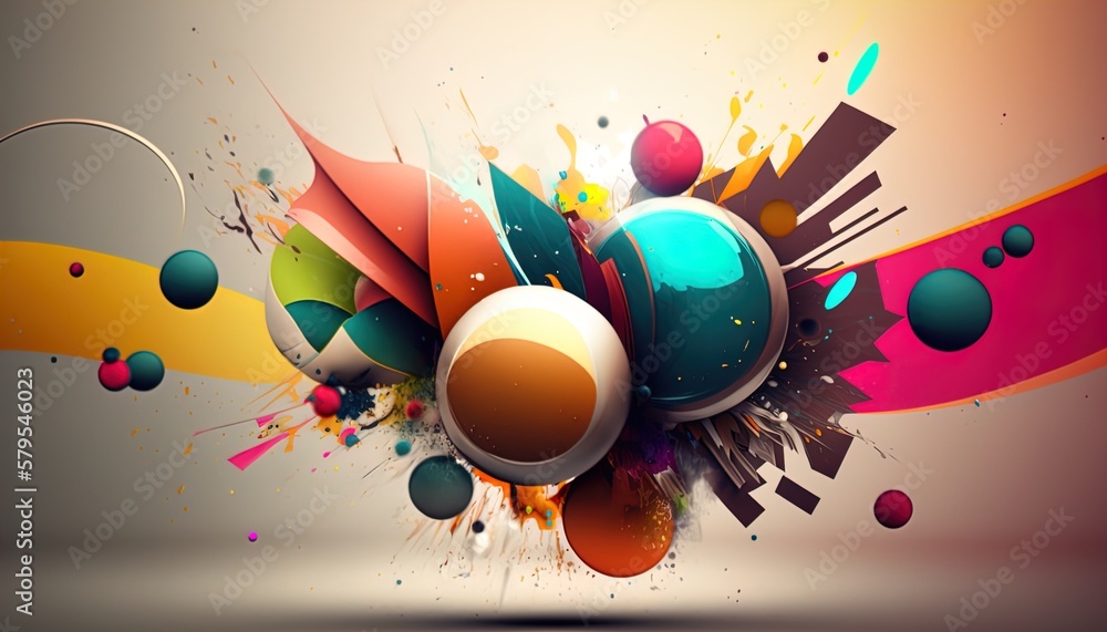 Celebration concept - abstract wallpaper about party, rave and fun in ...