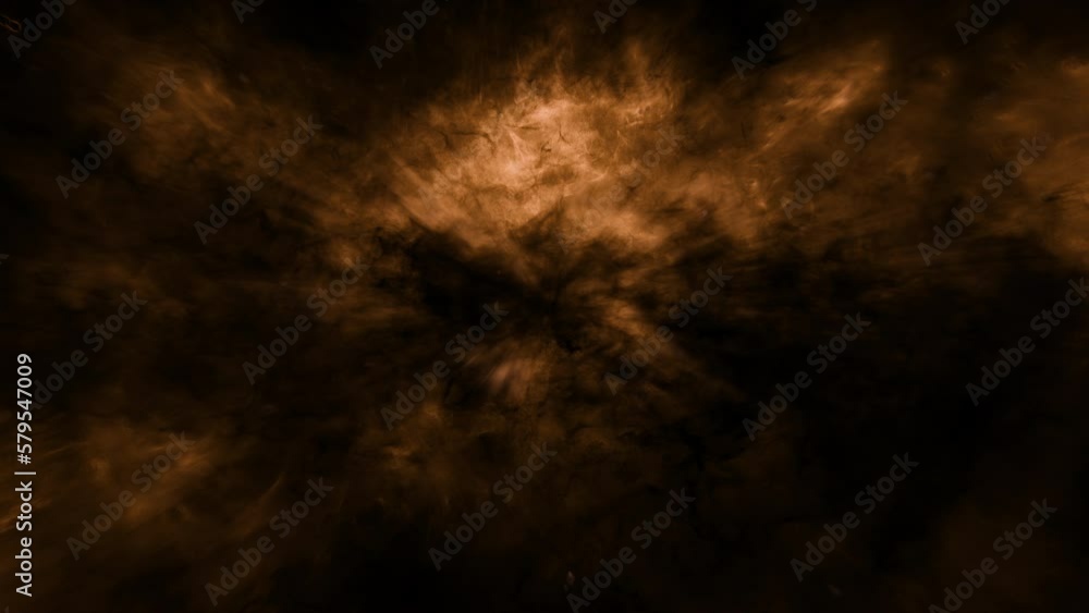 Nebula or Solar Storm. Background. 4K 422 ProRes HQ..
