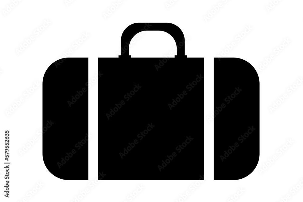 Travel bag icon. Baggage Suitcase bag icon. Backpack icon cabin luggage. black briefcase Trolley Bag with a handle. Summer vacation time tourism. Travel luggage symbol set. Travel bag icon. Baggage Suitcase bag icon. Backpack icon cabin luggage. black briefcase Trolley Bag with a handle. Summer vacation time tourism. Travel luggage symbol set.