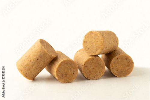 Brazilian dessert paçoca. Traditional Junina party food.