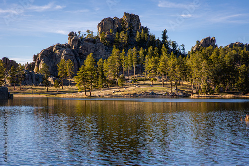 lake in the mountains