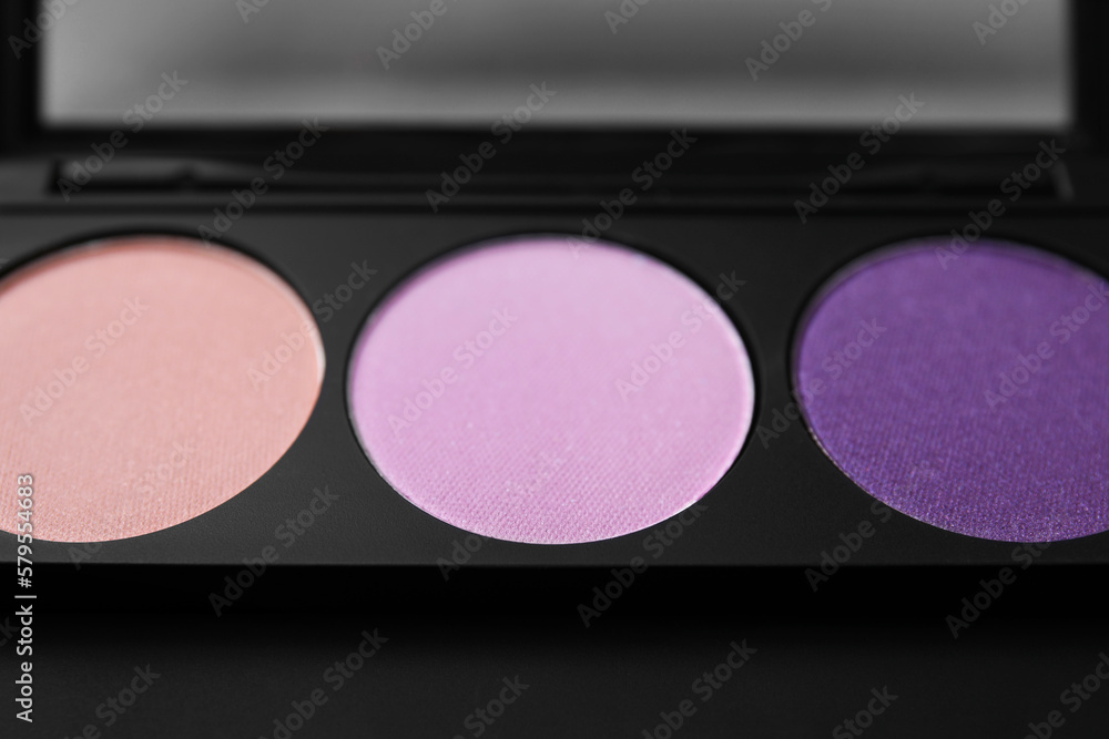 Beautiful eyeshadow palette as background, closeup. Professional cosmetic product Beautiful eyeshadow palette as background, closeup. Professional cosmetic product