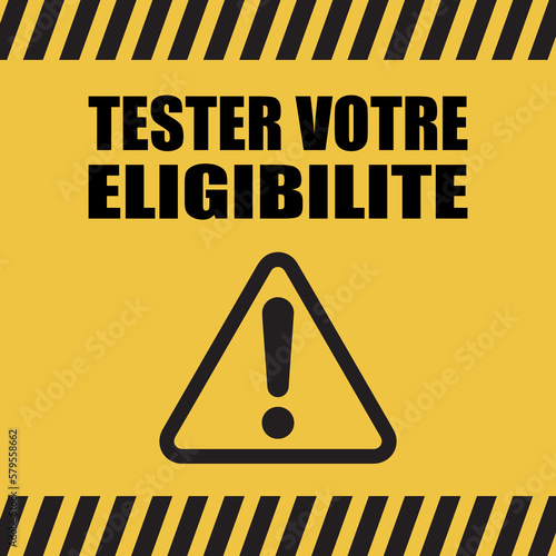 Logo tester votre éligibilité.