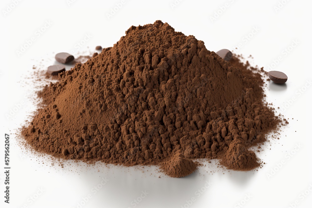 Finely roasted coffee beans laying Finely roasted coffee beans laying