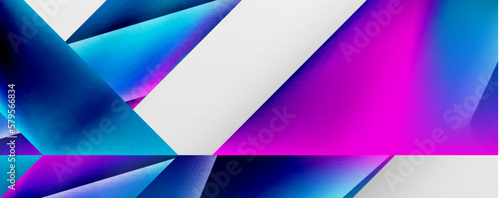 Triangle fluid color gradient abstract background. Vector Illustration For Wallpaper, Banner, Background, Card, Book Illustration, landing page
