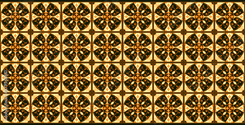 a beautiful ornamental batik pattern that has become a traditional symbol with a unique blend of colors and styles