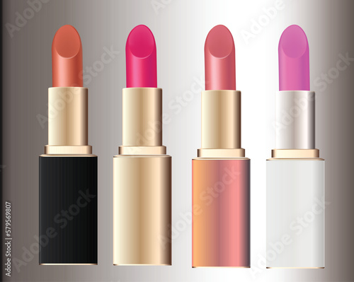 Lipstick illustration, Make up, Cosmetics 