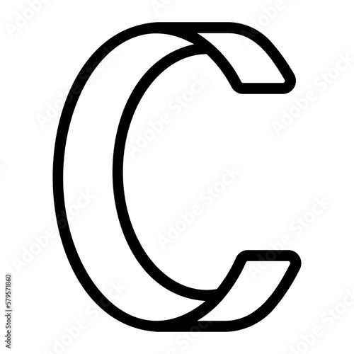 letter c icon