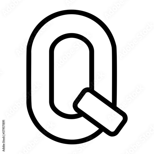 letter q icon