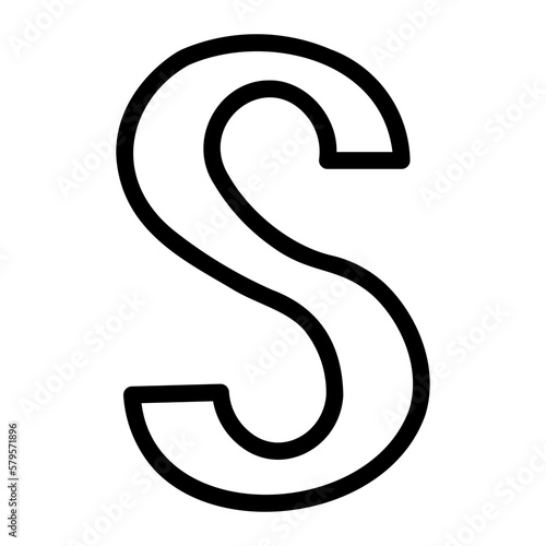 letter s icon