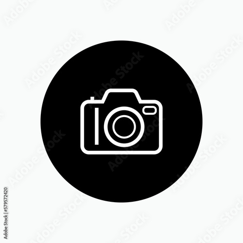 Camera Icon. Photography Symbol - Vector. 