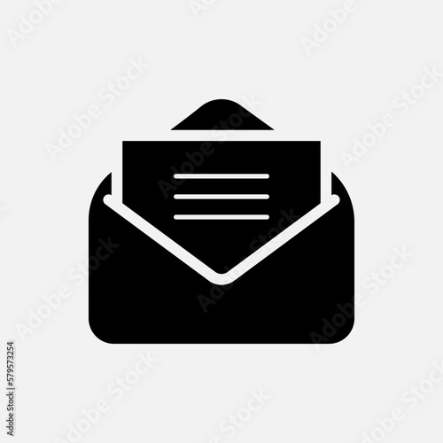 Mail Icon. Correspondence  Symbol - Vector.    