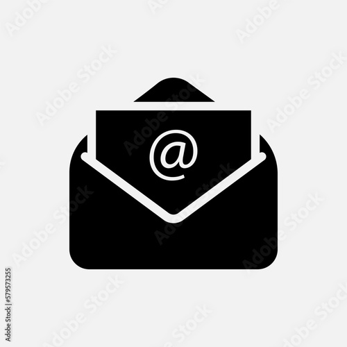 Mail Icon. Correspondence  Symbol - Vector.     photo