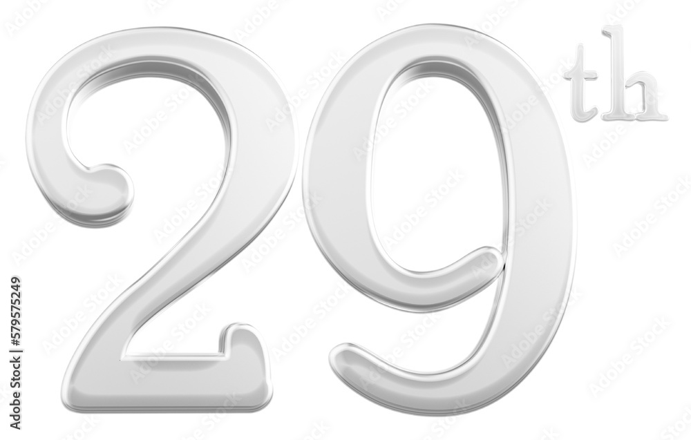 29 th anniversary - white number anniversary 29 th anniversary - white number anniversary