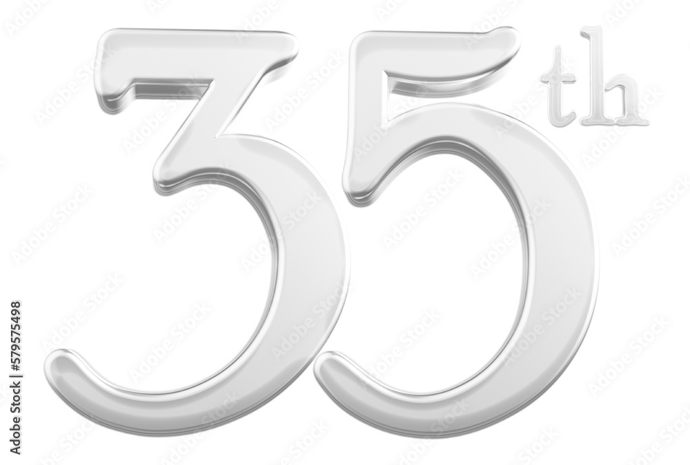 35 th anniversary - white number anniversary 35 th anniversary - white number anniversary