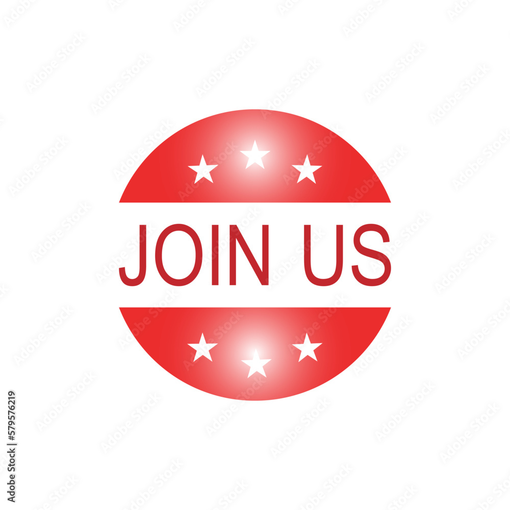 Join Us Icon - Vector Sign and Symbol for Design, Presentation, Website or Apps Elements. Join Us Icon - Vector Sign and Symbol for Design, Presentation, Website or Apps Elements.