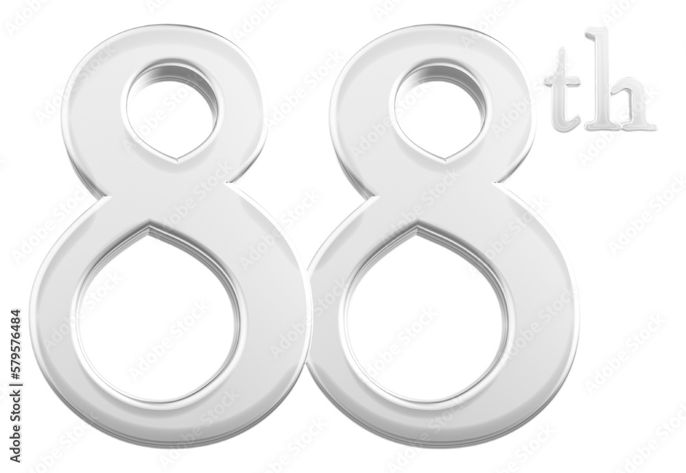 88 th anniversary - white number anniversary 88 th anniversary - white number anniversary