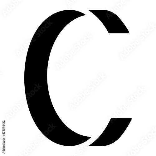 letter c icon