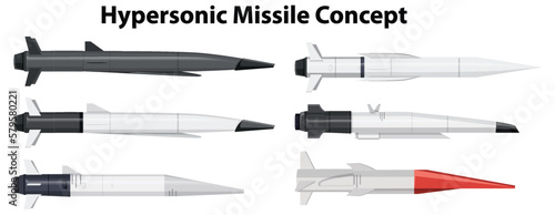 Collection of Hypersonic Missile Weapons